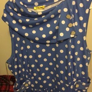 Polka dotted ModCloth dress